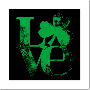 Love St Patrick_s Day For Heart Posters and Art